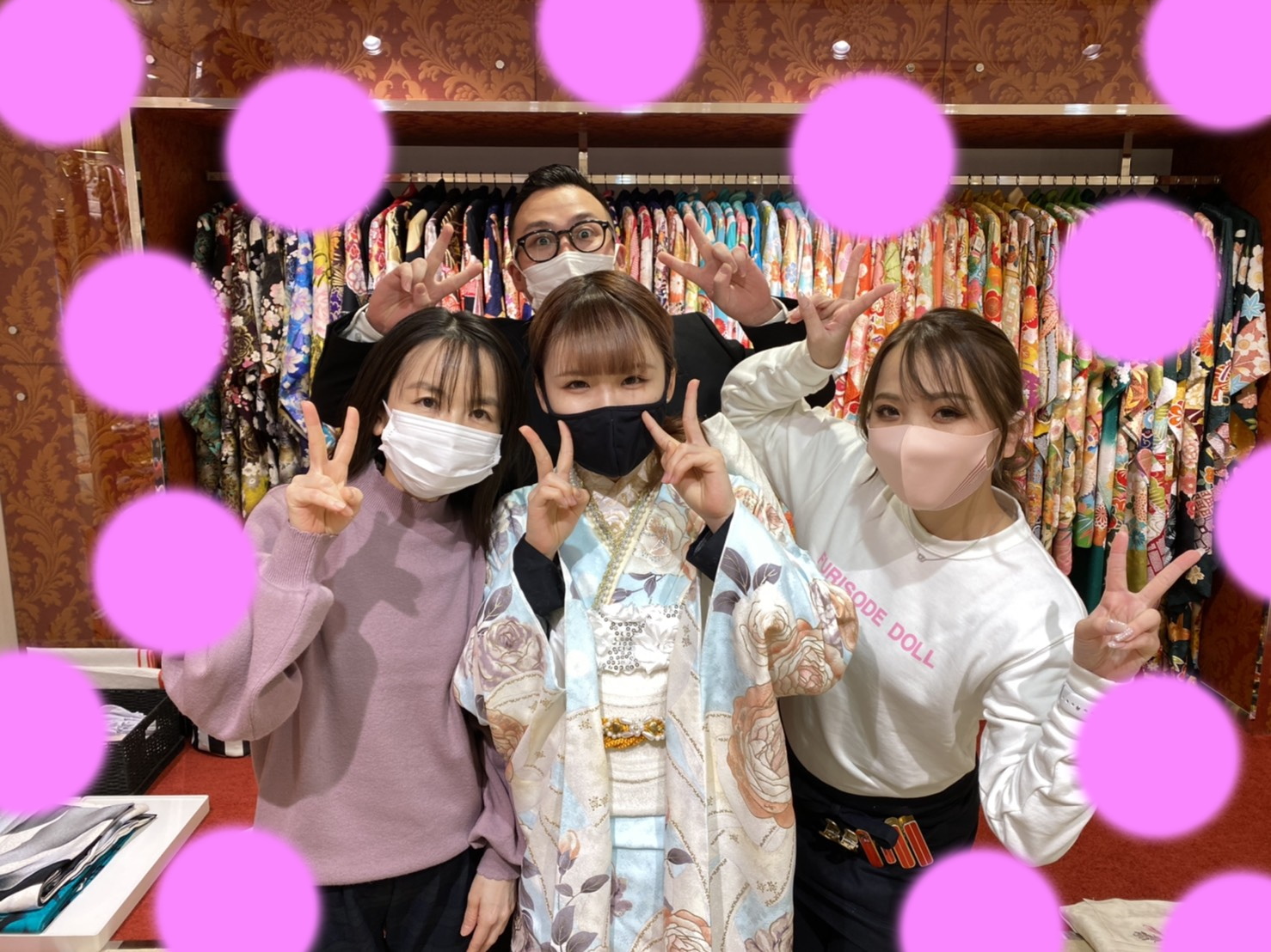 ♡２日　新年初の成人式振袖姫ちゃん♡